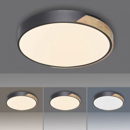 Paul Neuhaus 6071-18 - LED Prigušiva plafonjera Q-PIATO LED/35W/230V pr. 51 cm 2700-5000K Wi-Fi + Daljinski upravljač