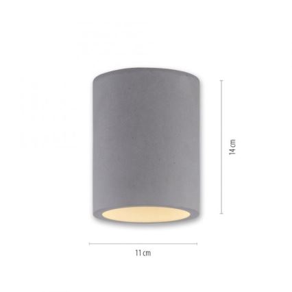 Paul Neuhaus 6160-22 - Reflektorska lampa ETON 1xGU10/10W/230V beton