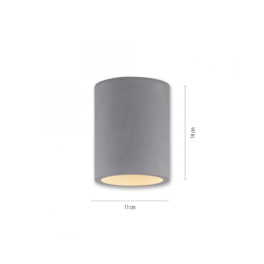 Paul Neuhaus 6160-22 - Reflektorska lampa ETON 1xGU10/10W/230V beton