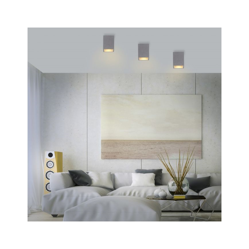Paul Neuhaus 6161-22 - Reflektorska lampa ETON 1xGU10/10W/230V beton