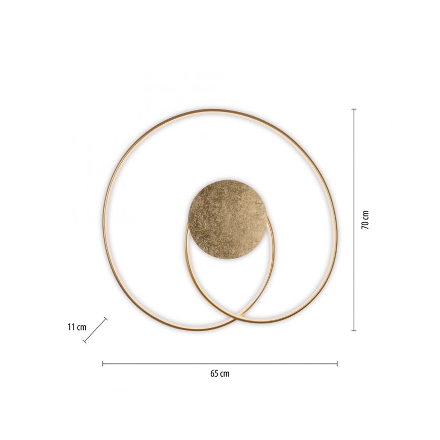 Paul Neuhaus 6189-12 - LED Prigušiva plafonjera NASTRO LED/26W/230V