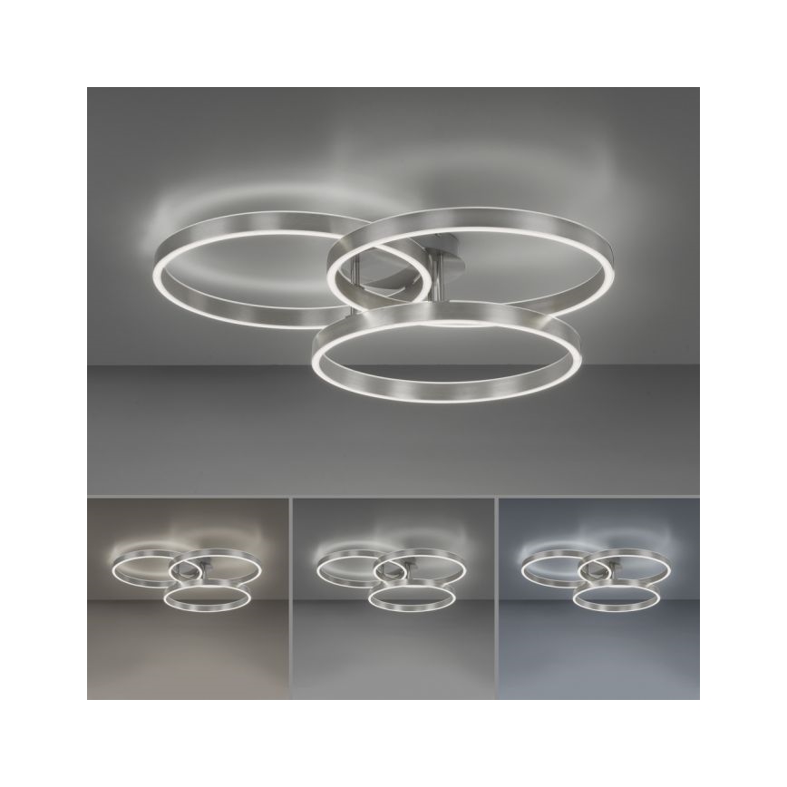 Paul Neuhaus 6233-55 - LED prigušiva stropna svetiljka PAAN LED/45,5W/230V 2700-5000K + daljinski upravljač