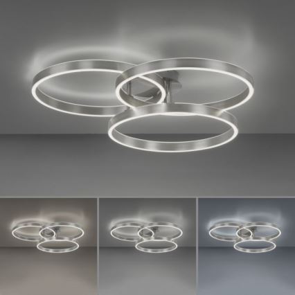 Paul Neuhaus 6233-55 - LED Prigušiva plafonjera PAAN LED/45,5W/230V 2700-5000K + Daljinski upravljač