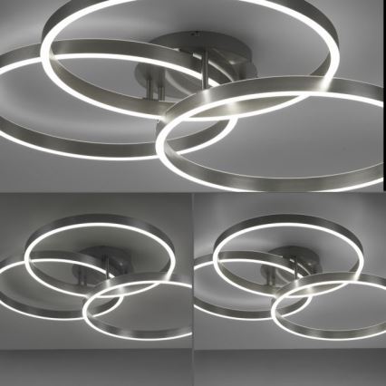 Paul Neuhaus 6233-55 - LED Prigušiva plafonjera PAAN LED/45,5W/230V 2700-5000K + Daljinski upravljač