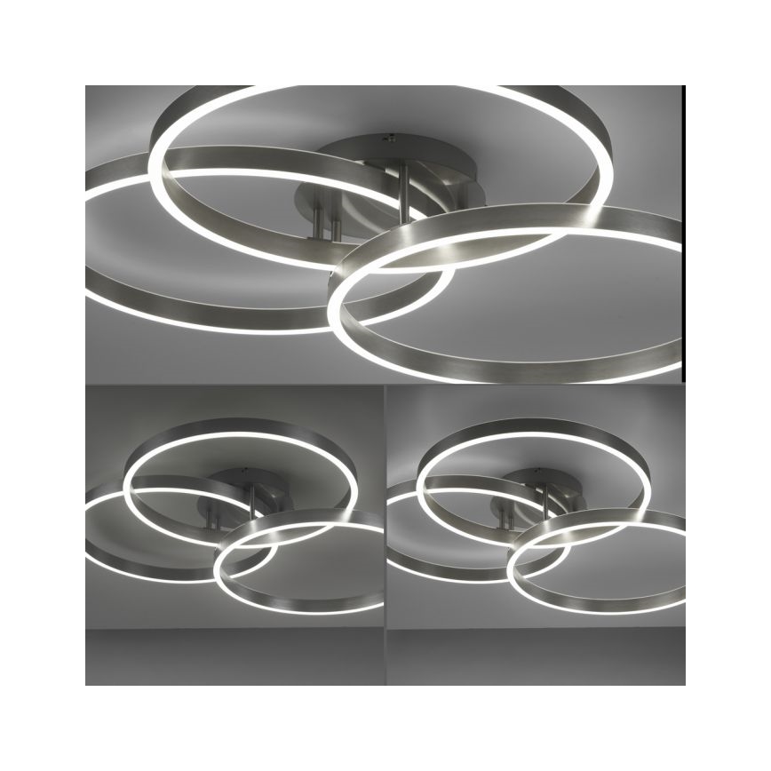 Paul Neuhaus 6233-55 - LED Prigušiva plafonjera PAAN LED/45,5W/230V 2700-5000K + Daljinski upravljač