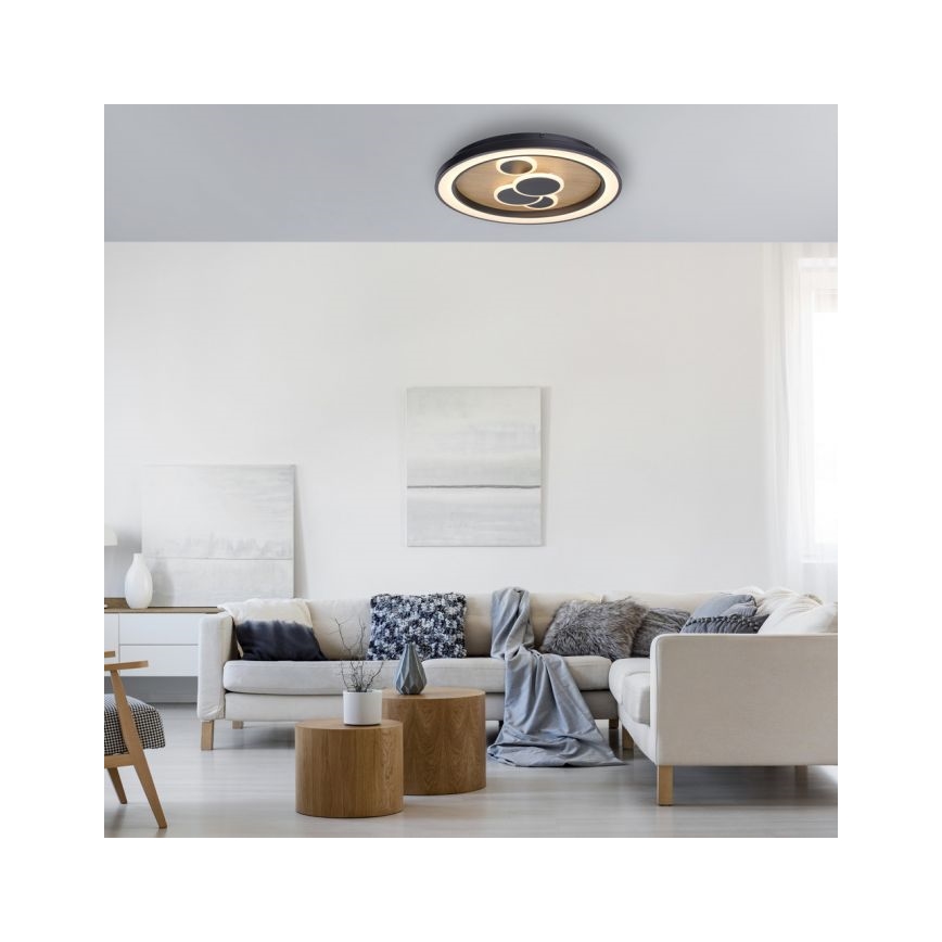 Paul Neuhaus 6284-79 - LED Plafonjera ELIZA LED/55,5W/230V pr. 60 cm hrast
