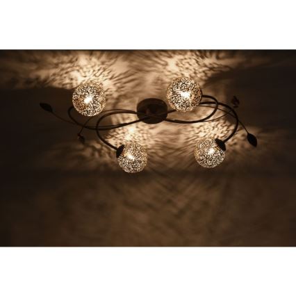 Paul Neuhaus 6395-48 - Plafonski luster GRETA 4xG9/40W/230V
