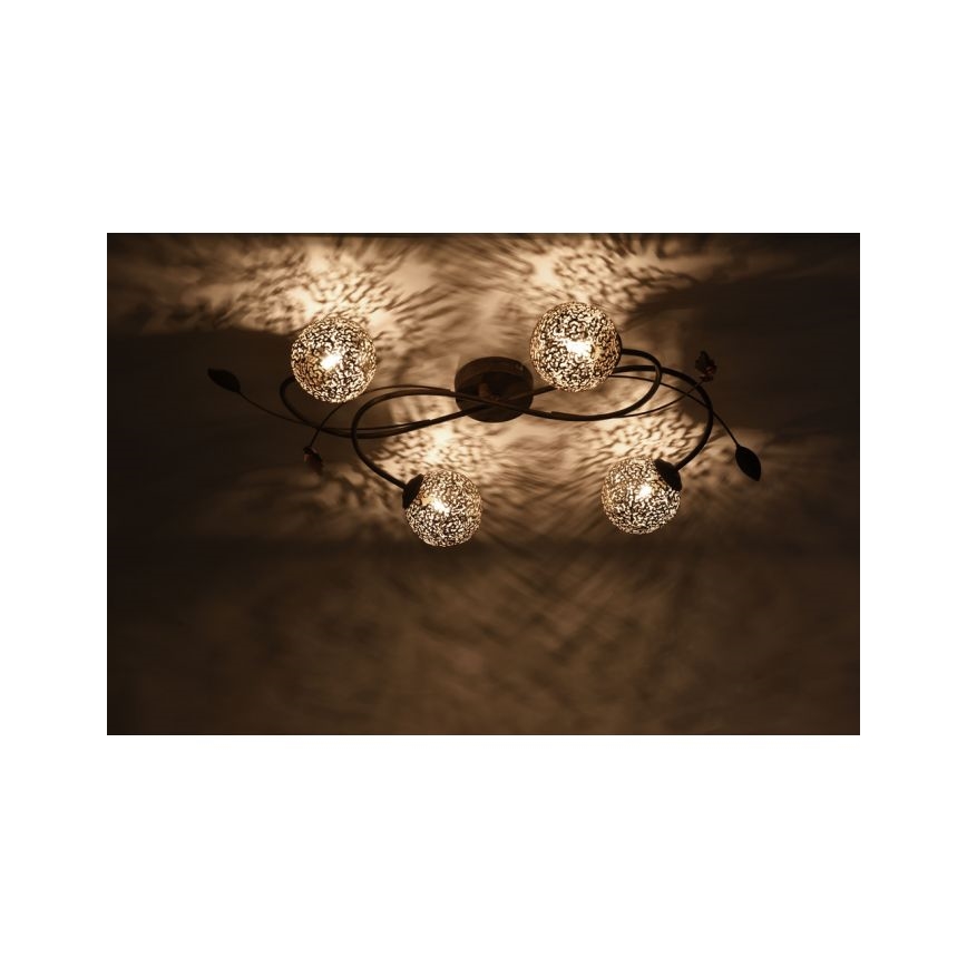 Paul Neuhaus 6395-48 - Plafonski luster GRETA 4xG9/40W/230V