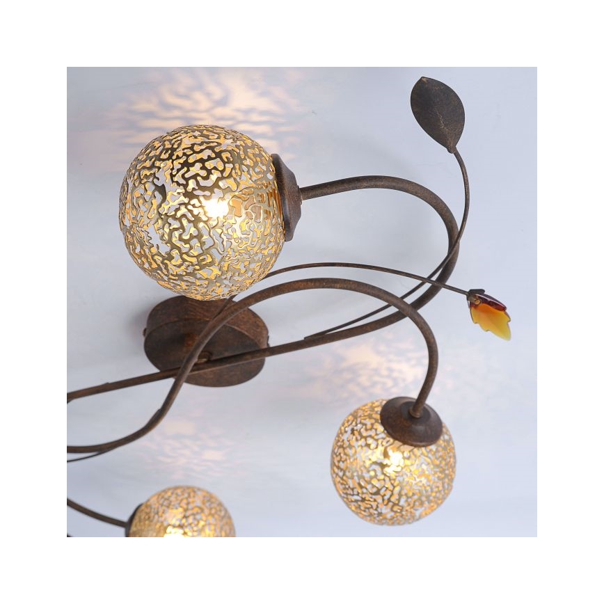 Paul Neuhaus 6395-48 - Plafonski luster GRETA 4xG9/40W/230V