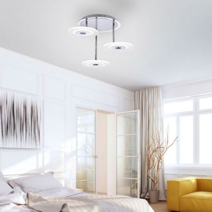 Paul Neuhaus 6446-55 - LED prigušiva plafonski luster ADALI 3xLED/13W/230V