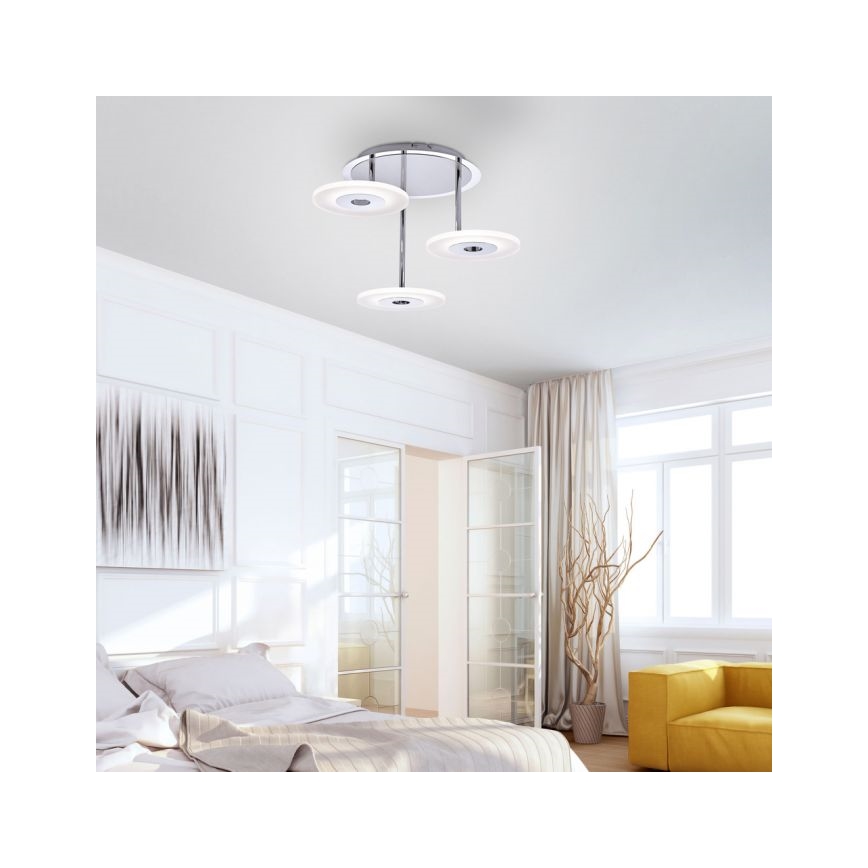 Paul Neuhaus 6446-55 - LED prigušiva plafonski luster ADALI 3xLED/13W/230V