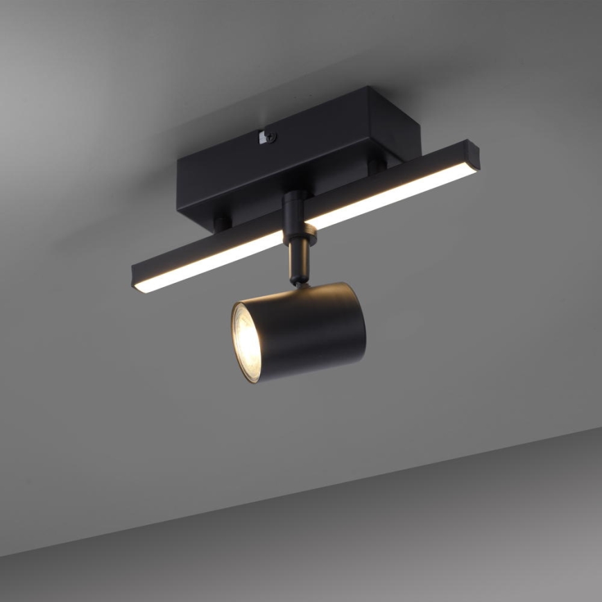 Paul Neuhaus 6523-18 - LED Reflektorska lampa BARIK 1xGU10/4,5W/230V + LED/3W