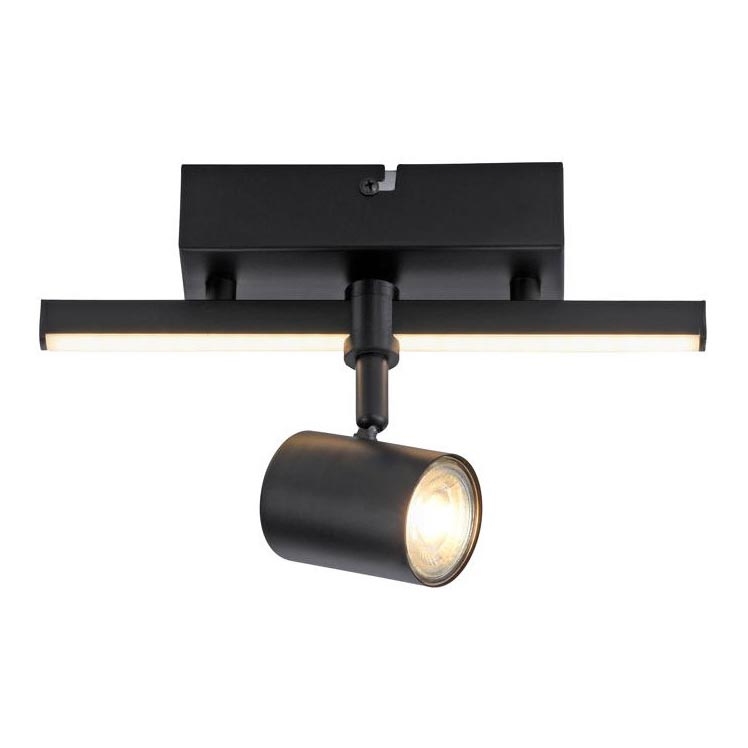 Paul Neuhaus 6523-18 - LED spot svetiljka BARIK 1xGU10/4,5W/230V + LED/3W