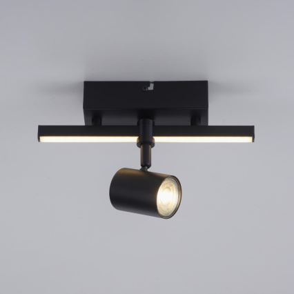 Paul Neuhaus 6523-18 - LED spot svetiljka BARIK 1xGU10/4,5W/230V + LED/3W