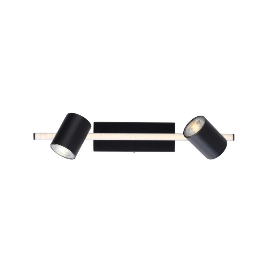 Paul Neuhaus 6524-18 - LED Reflektorska lampa BARIK 2xGU10/4,5W/230V + LED/5W