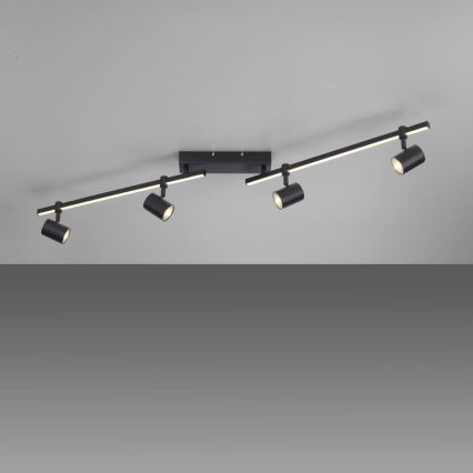 Paul Neuhaus 6525-18 - LED Reflektorska lampa BARIK 4xGU10/4,5W/230V + LED/10W