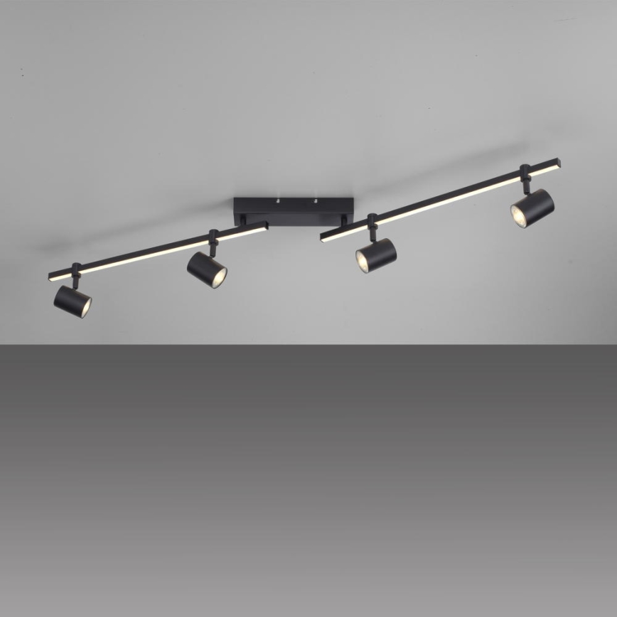 Paul Neuhaus 6525-18 - LED Reflektorska lampa BARIK 4xGU10/4,5W/230V + LED/10W