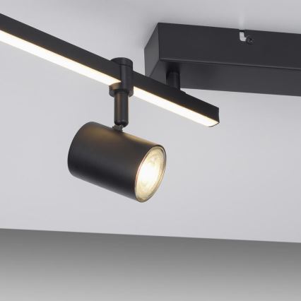 Paul Neuhaus 6525-18 - LED Reflektorska lampa BARIK 4xGU10/4,5W/230V + LED/10W