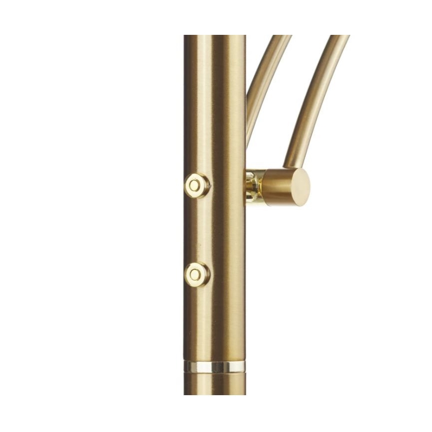 Paul Neuhaus 655-60 - LED prigušiva podna lampa ALFRED 1xLED/28W/230V+1xLED/4W/230V mesing