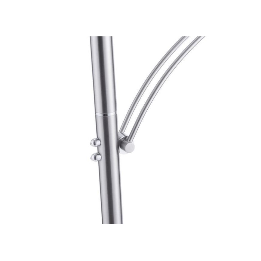 Paul Neuhaus 673-55 - LED Prigušiva podna lampa ARTUR 2xLED/21W/230V+1xLED/6W sjajni krom