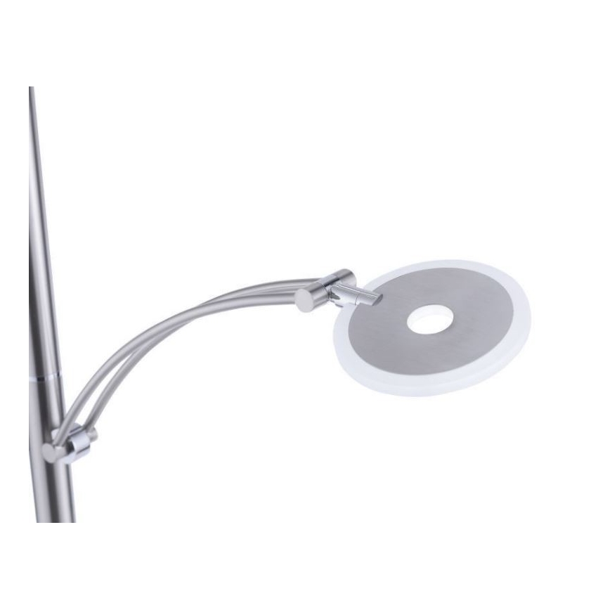 Paul Neuhaus 673-55 - LED Prigušiva podna lampa ARTUR 2xLED/21W/230V+1xLED/6W sjajni krom
