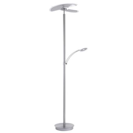 Paul Neuhaus 673-55 - prigušiva LED podna lampa ARTUR 2xLED/21W/230V+1xLED/6W sjajni hrom