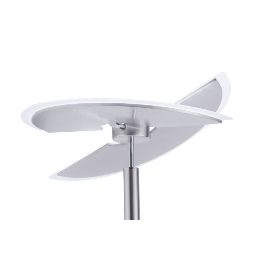 Paul Neuhaus 673-55 - prigušiva LED podna lampa ARTUR 2xLED/21W/230V+1xLED/6W sjajni hrom