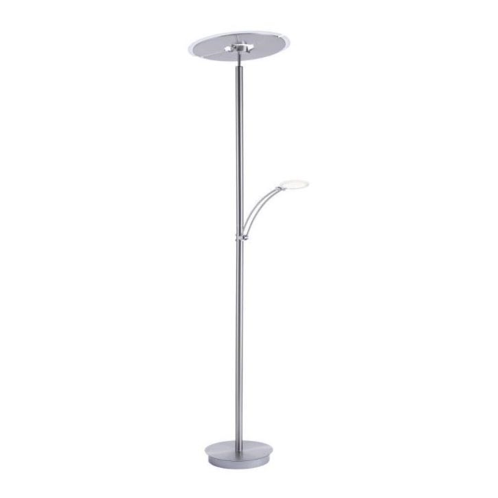 Paul Neuhaus 673-55 - prigušiva LED podna lampa ARTUR 2xLED/21W/230V+1xLED/6W sjajni hrom