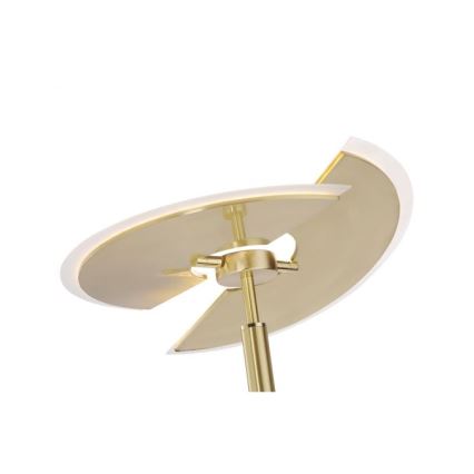 Paul Neuhaus 673-60 - LED prigušiva podna lampa ARTUR 2xLED/21W/230V+1xLED/6W zlatna