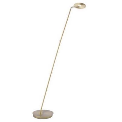 Paul Neuhaus 676-60 - LED prigušiva dodirna podna lampa MARTIN LED/13,5W/230V mesing