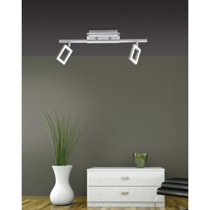 Paul Neuhaus 6958-55 - LED Reflektorska lampa INIGO 2xLED/4,2W/230V