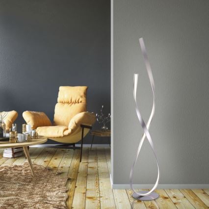 Paul Neuhaus 720-55 - LED prigušiva podna lampa LINDA LED/27W/230V sjajni hrom