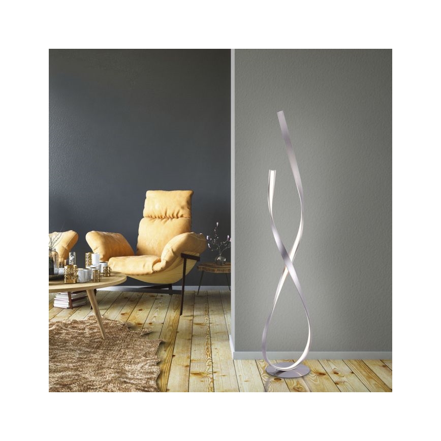 Paul Neuhaus 720-55 - LED prigušiva podna lampa LINDA LED/27W/230V sjajni hrom