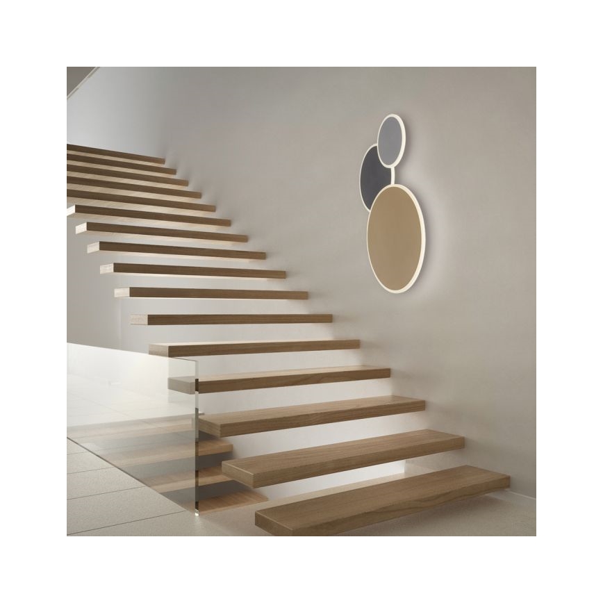 Paul Neuhaus 8007-70 - LED prigušiva plafonska svetiljka Q-PIATO LED/35W/230V 2700-5000K Wi-Fi + daljinski upravljač