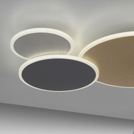 Paul Neuhaus 8007-70 - LED Prigušiva plafonjera Q-PIATO LED/35W/230V 2700-5000K Wi-Fi + Daljinski upravljač