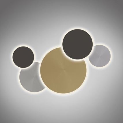 Paul Neuhaus 8008-70 - LED Prigušiva plafonjera Q-PIATO LED/49W/230V 2700-5000K Wi-Fi + Daljinski upravljač