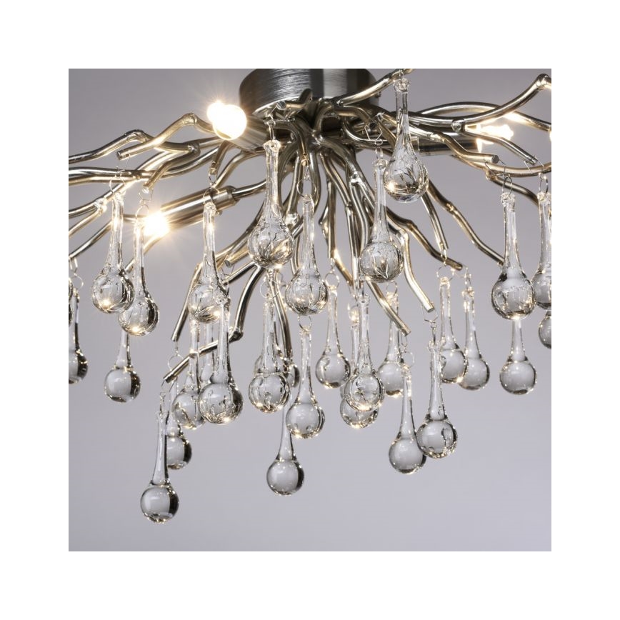 Paul Neuhaus 8090-55 - Prisadni luster ICICLE 4xG9/40W/230V 30x60 cm sjajni hrom