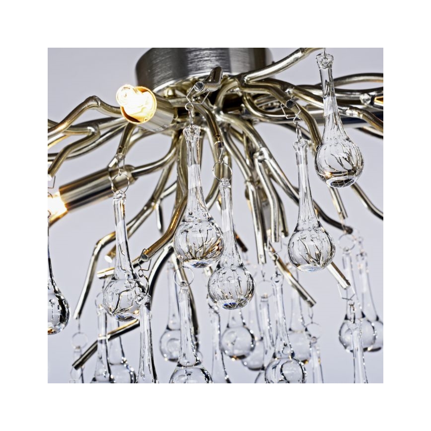 Paul Neuhaus 8090-55 - Prisadni luster ICICLE 4xG9/40W/230V 30x60 cm sjajni hrom