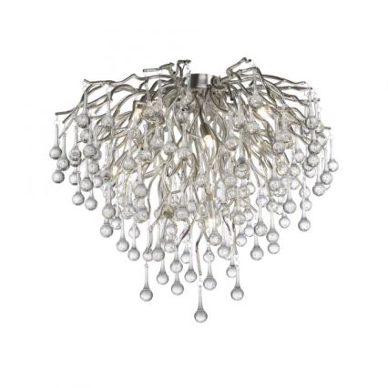 Paul Neuhaus 8091-55 - Nadgradni luster ICICLE 9xG9/40W/230V pr. 50 cm sjajni krom
