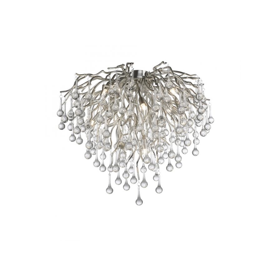 Paul Neuhaus 8091-55 - Nadgradni luster ICICLE 9xG9/40W/230V pr. 50 cm sjajni krom
