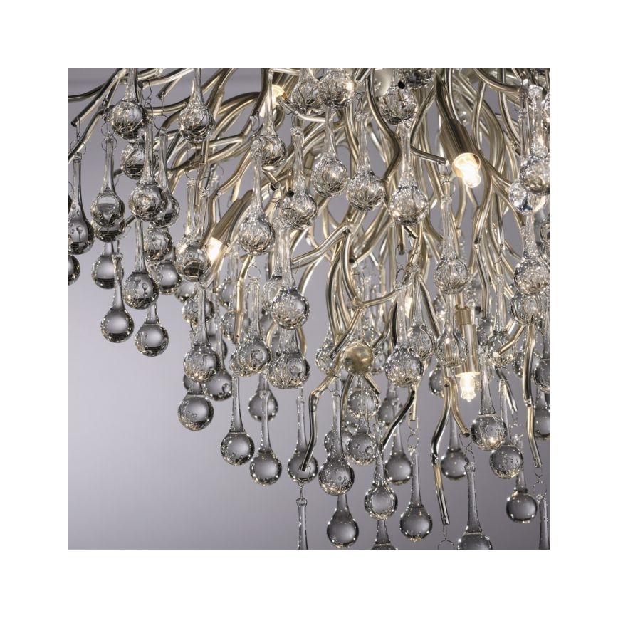 Paul Neuhaus 8091-55 - Nadgradni luster ICICLE 9xG9/40W/230V pr. 50 cm sjajni krom