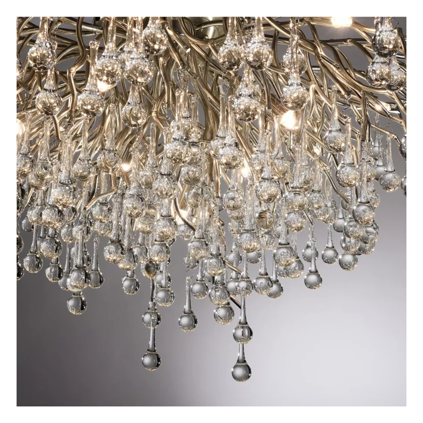 Paul Neuhaus 8092-55 - Plafonski luster ICICLE 14xG9/40W/230V prečnika 100 cm sjajni hrom