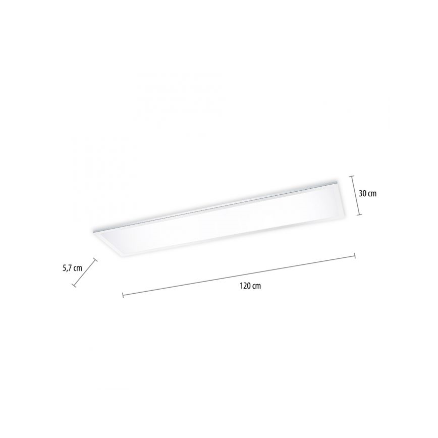 Paul Neuhaus 8112-17 - LED prigušiva nadgradni panel FLAG LED/35W/230V