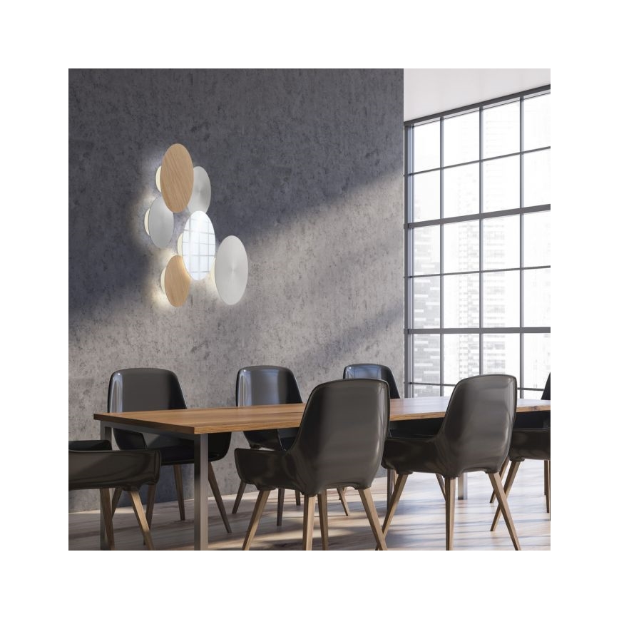 Paul Neuhaus 8152-79 - LED Prigušiva zidna lampa PUNTUA LED/1W/3,7V 2200 mAh + Daljinski upravljač