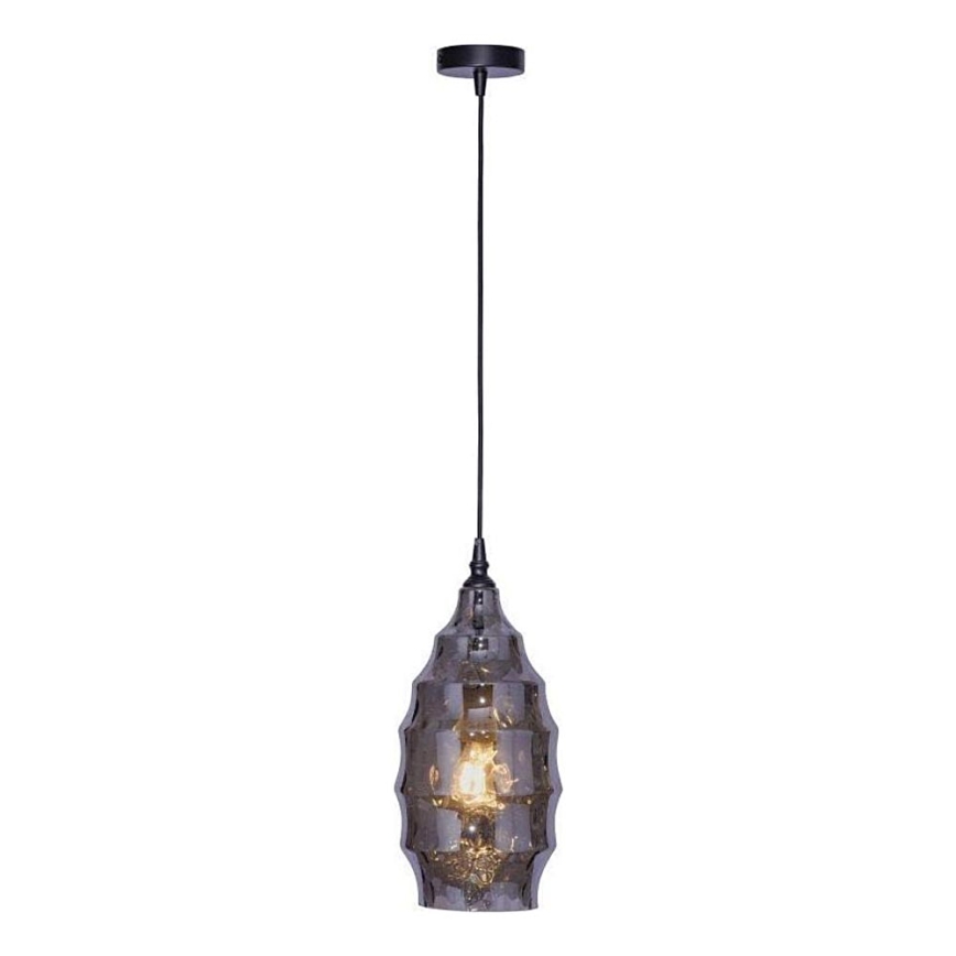 Paul Neuhaus 8267-25 - Luster na sajli SCARLETT 1xE27/60W/230V pr. 19 cm crno