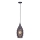 Paul Neuhaus 8267-25 - Luster na sajli SCARLETT 1xE27/60W/230V pr. 19 cm crno