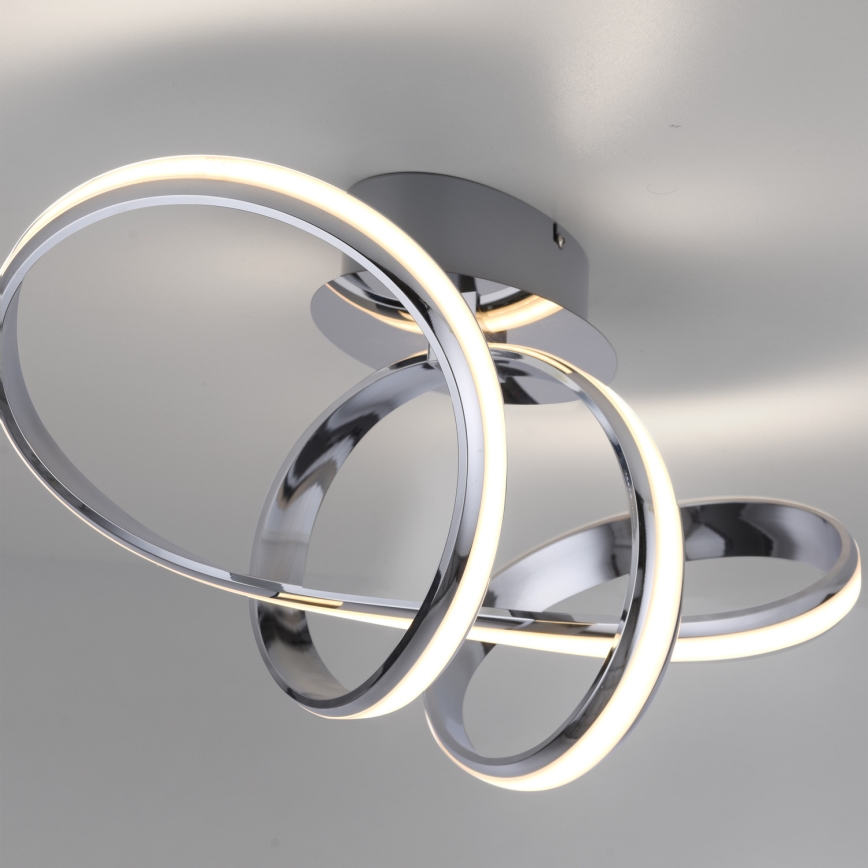 Paul Neuhaus 8331-17 - prigušiva LED plafonjera MELINDA LED/30W/230V sjajni hrom