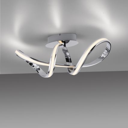 Paul Neuhaus 8331-17 - LED Prigušivi nadgradni luster MELINDA LED/30W/230V sjajni krom