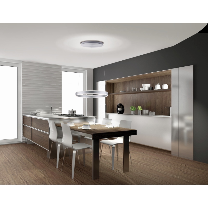 Paul Neuhaus 8361-55 - Prigušiva LED luster na sajli sa senzorom ARINA LED/27W/230V