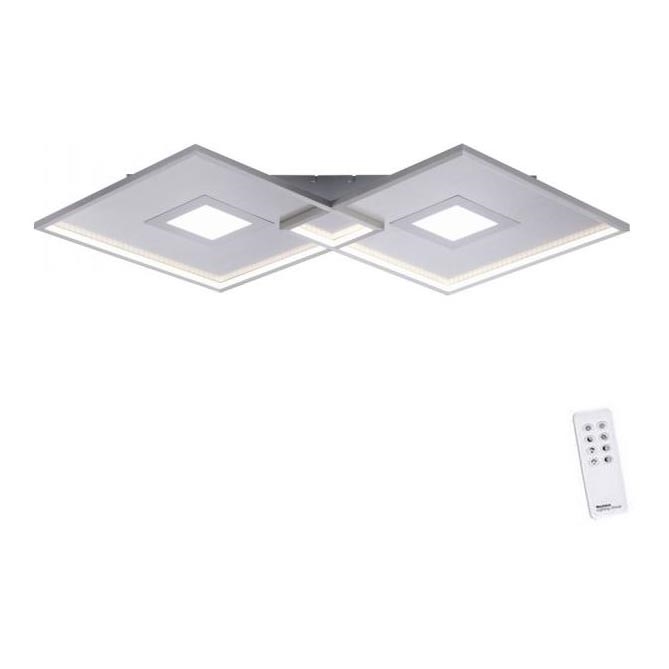 Paul Neuhaus 8378-55 - LED Prigušiva plafonjera AMARA LED/45W/230V sjajni krom + Daljinski upravljač